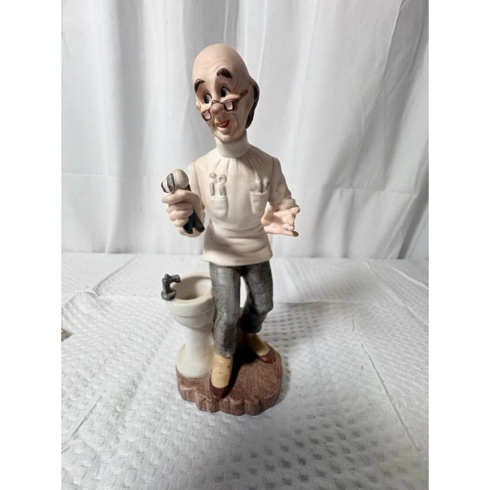 Lefton Hand Painted Porcelain Doctor Dentist 8